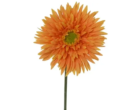 Umělá květina Chryzantéma 54 cm, oranžová