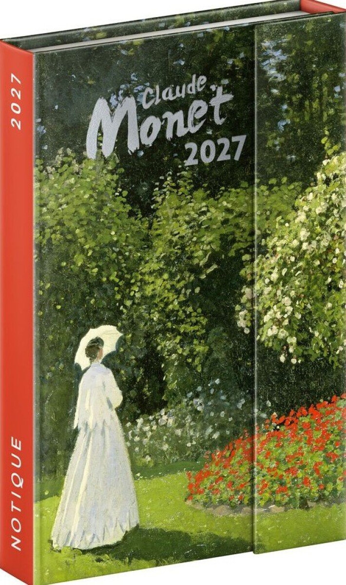 Týdenní magnetický diář Claude Monet 2027, 11 x 16 cm