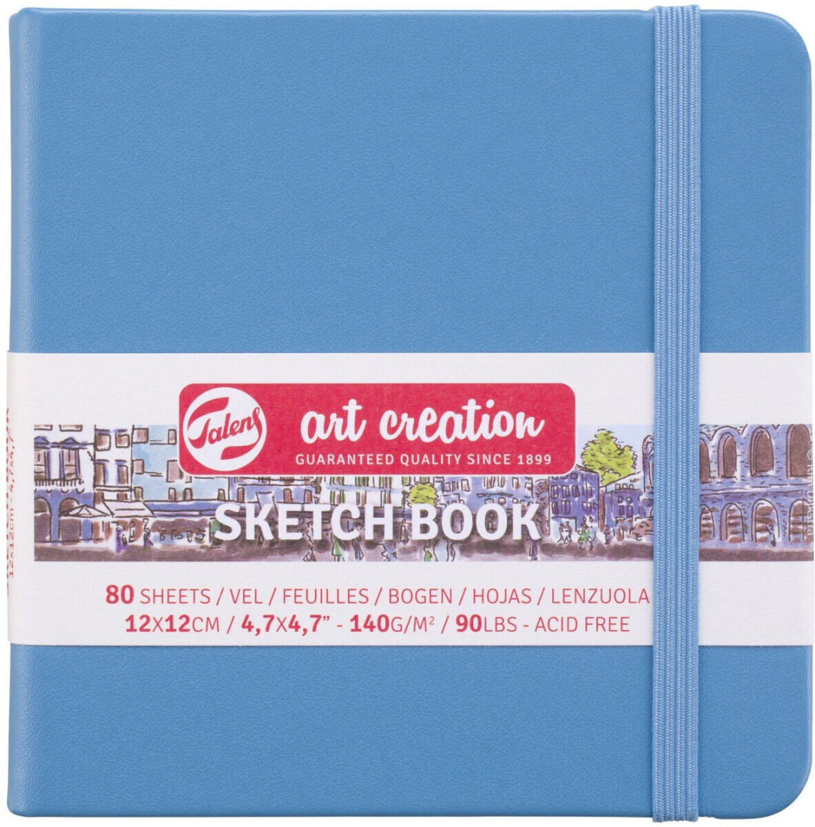 Skicák Art Creat v pevné vazbě modrý