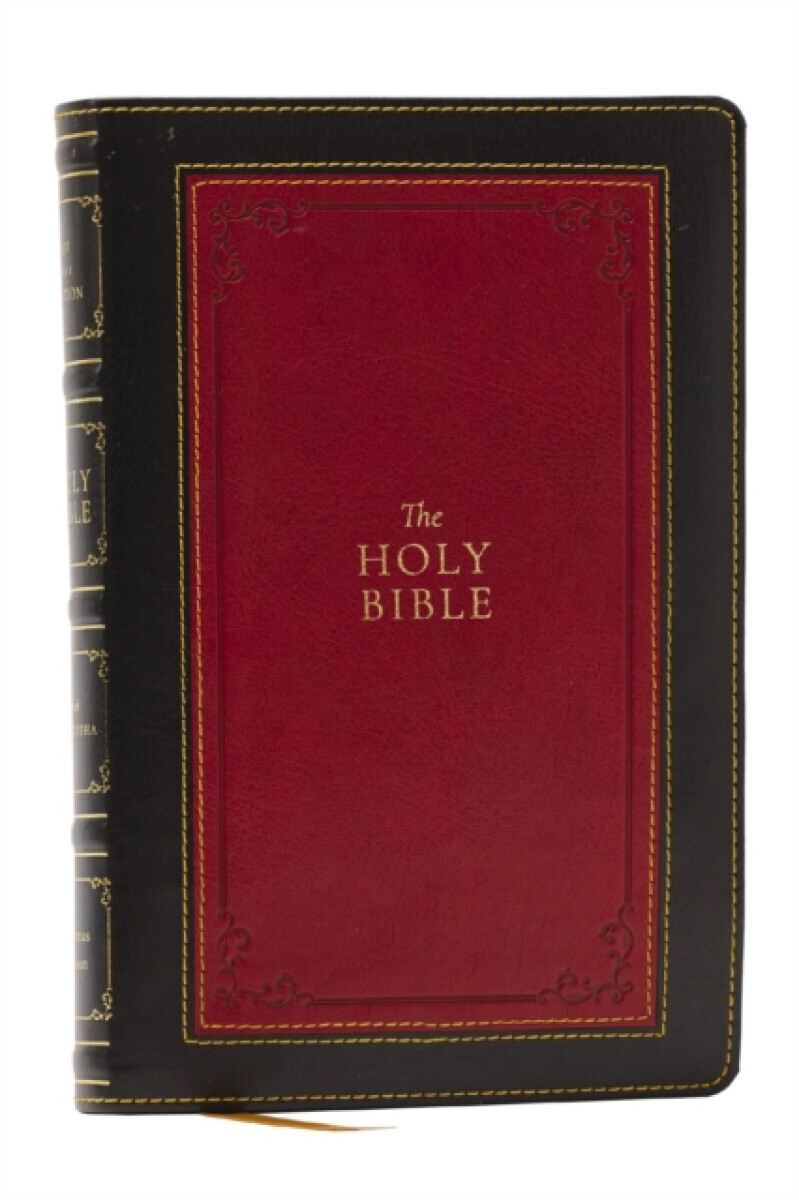 1611 KJV with Apocrypha, Black Leathersoft - Thomas Nelson