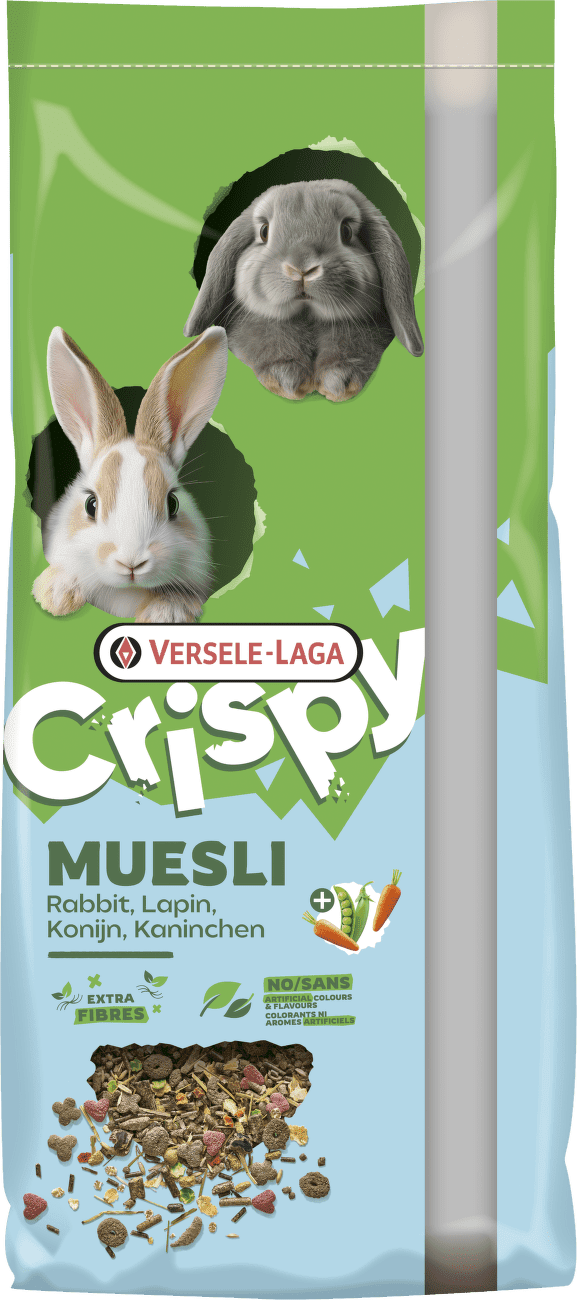 Krmivo Versele-Laga Crispy Muesli Rabbits pro králíky 20 kg