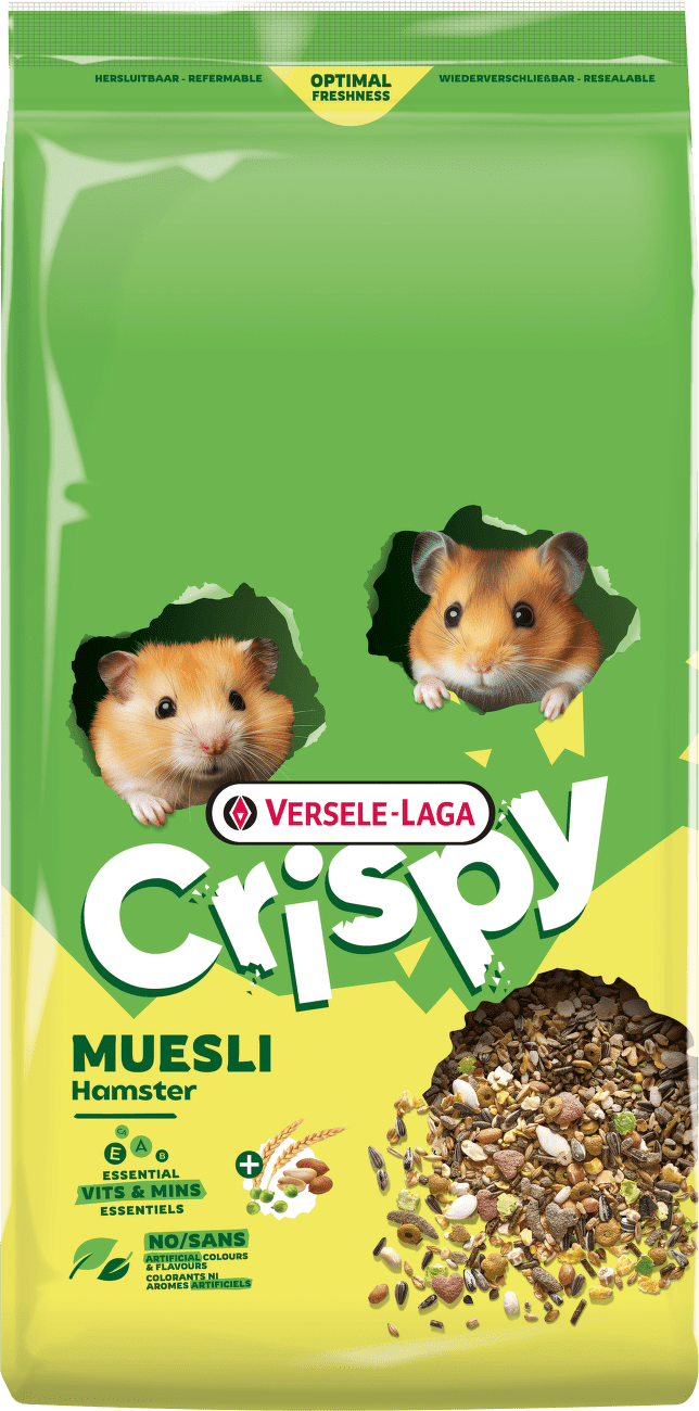 Krmivo Versele-Laga Crispy Muesli Hamster pro křečky 9 kg