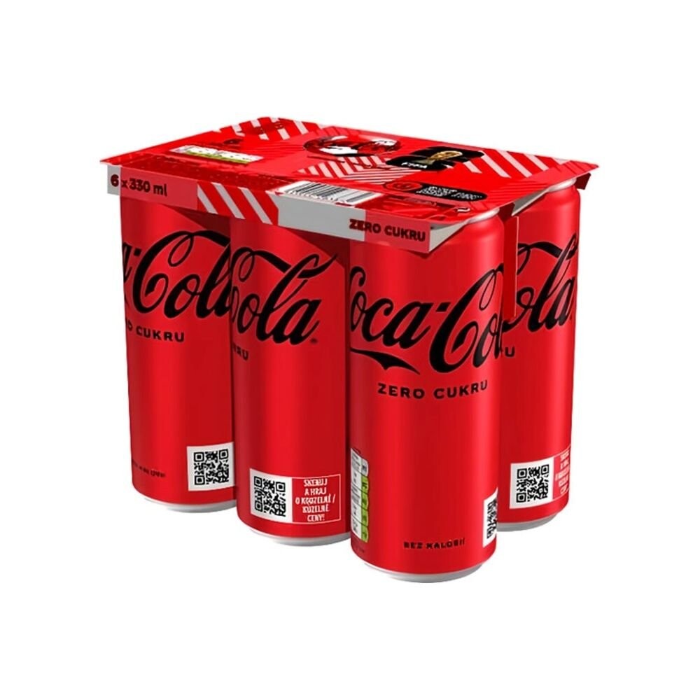 Coca Cola Zero 6×0,33l