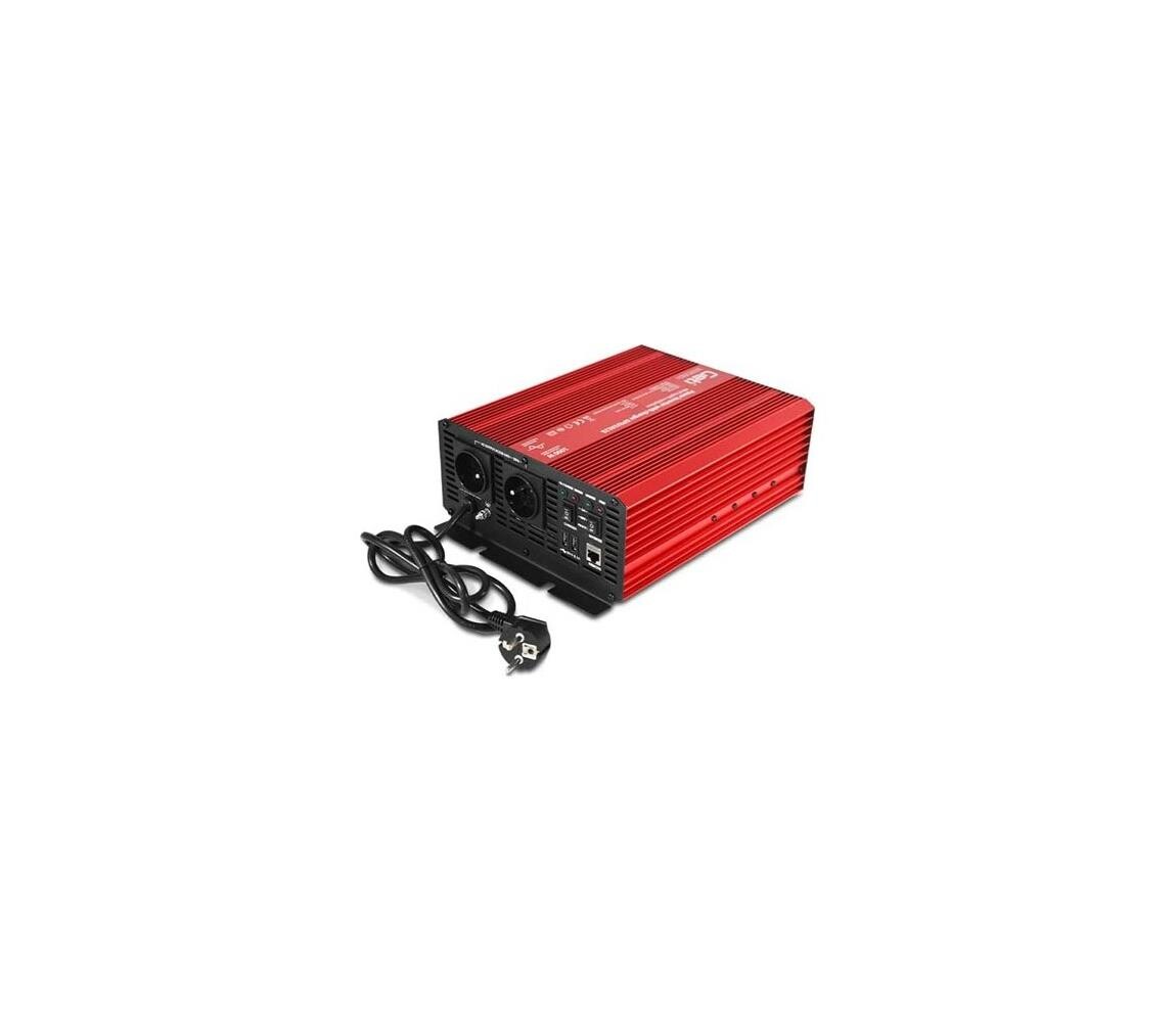 Geti Měnič napětí 1000W/12/230V 04230596