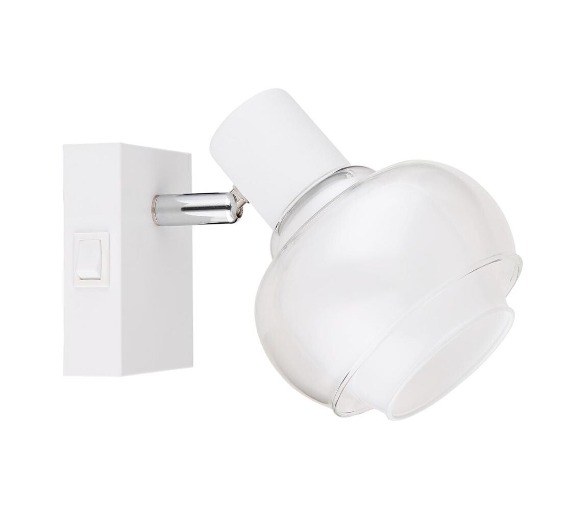 Globo 54309-1W - Nástěnné bodové svítidlo TOKKI 1xE14/40W/230V bílá 54309-1W