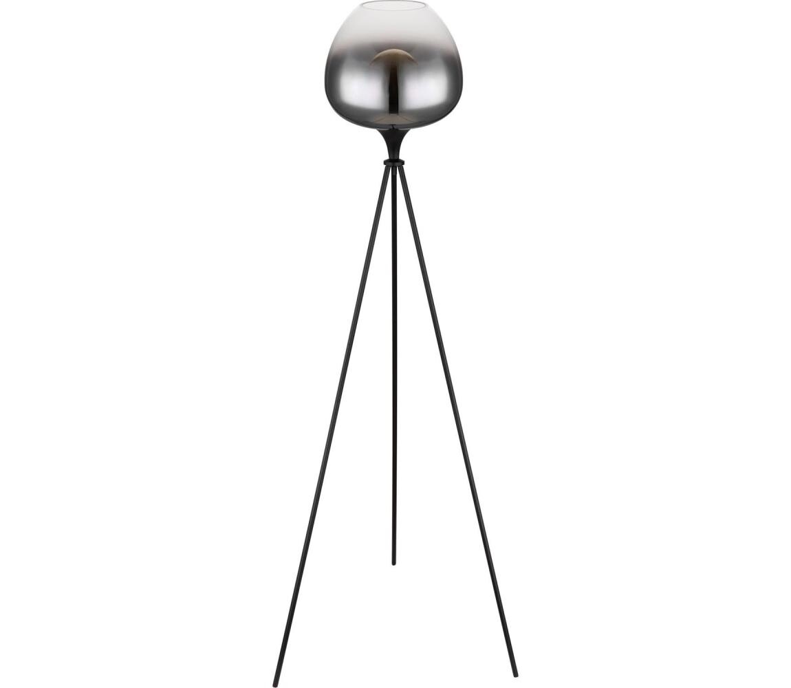 Globo 15548S1 - Stojací lampa MAXY 1xE27/60W/230V černá 15548S1