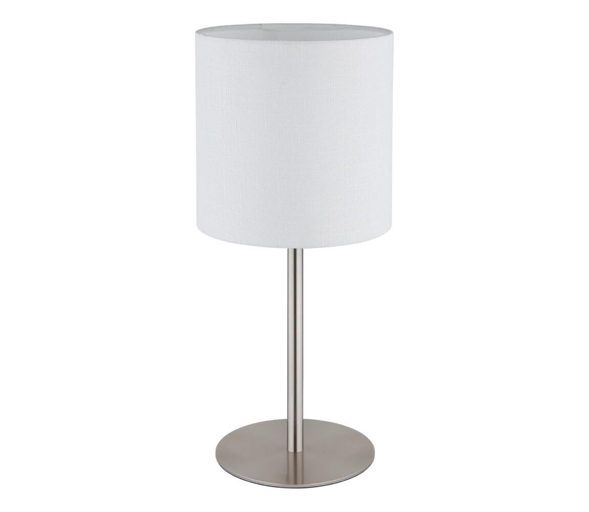 Globo 21440W - Stolní lampa BENSON 1xE27/40W/230V bílá 21440W