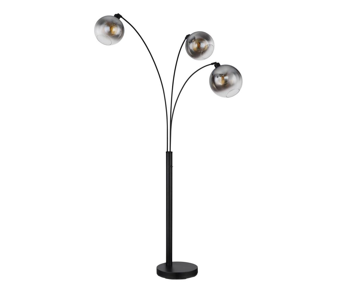 Globo 58227-3B - Stojací lampa NEWCASTLE 3xE27/60W/230V 58227-3B