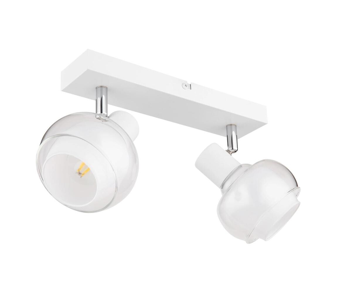 Globo 54309-2W - Bodové svítidlo TOKKI 2xE14/40W/230V bílá 54309-2W