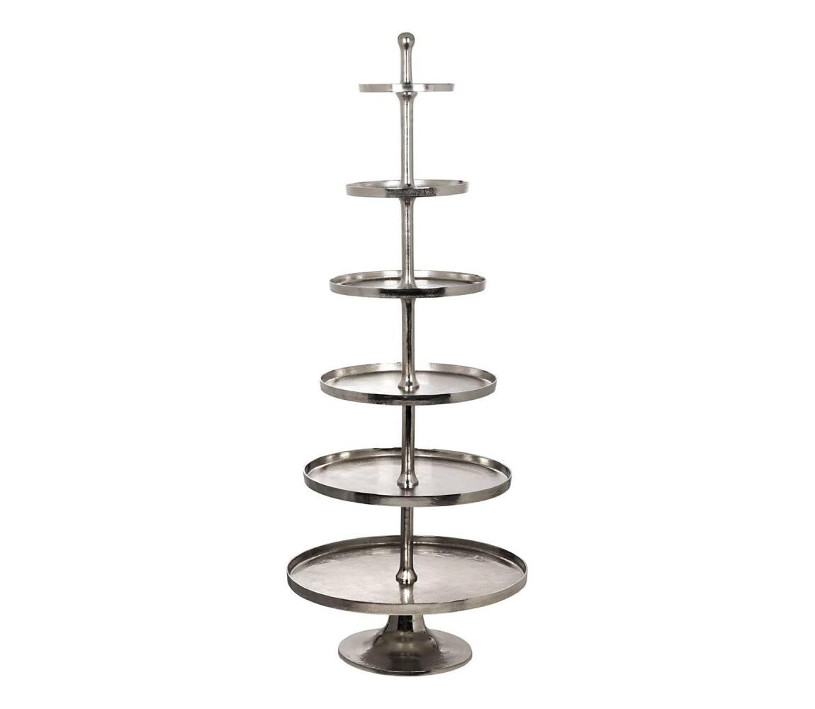 Eglo 427652 - Servírovací stojan BABIRIK 206x79 cm stříbrná 427652
