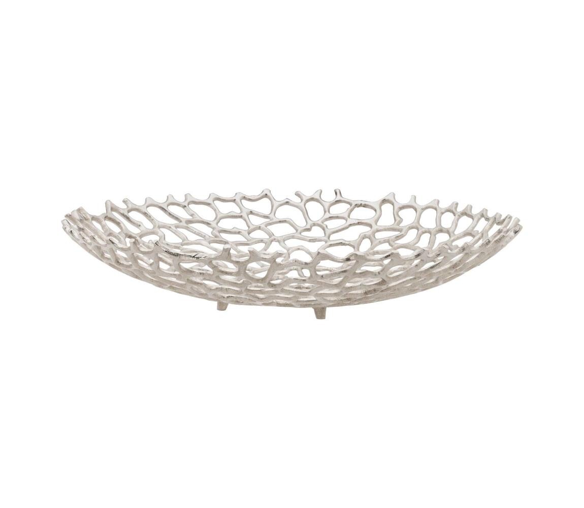 Eglo 427488 - Dekorační mísa KIMITSU pr. 45 cm stříbrná 427488