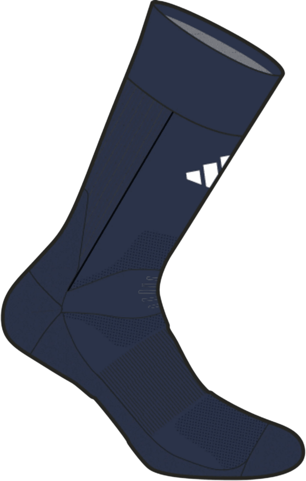 Ponožky adidas Crew Performance Cushioned