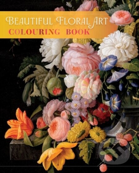 Beautiful Floral Art Colouring Book - David Woodroffe
