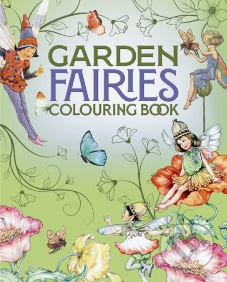 Garden Fairies Colouring Book - David Woodroffe