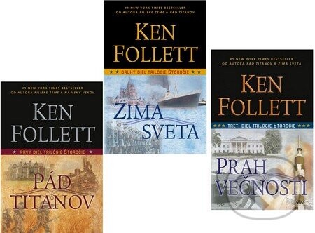 Pád titanov + Zima sveta + Prah večnosti (kolekcia)