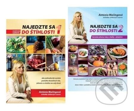 Najedzte sa do štíhlosti 1+2 (kolekcia) - Antónia Mačingová