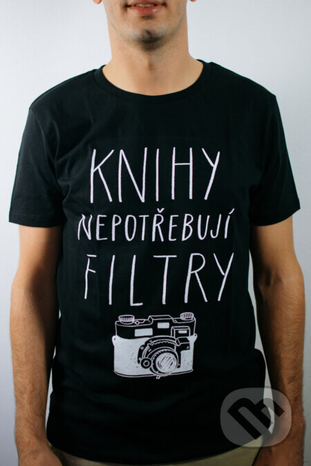 Knihotriko Knihy nepotřebují filtry (Pánské Velikost XL)