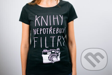 Knihotriko Knihy nepotřebují filtry (Dámske velikost XS)