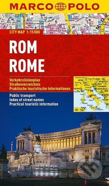 Rom /Rome / Roma (Cityplan 1:15 000)