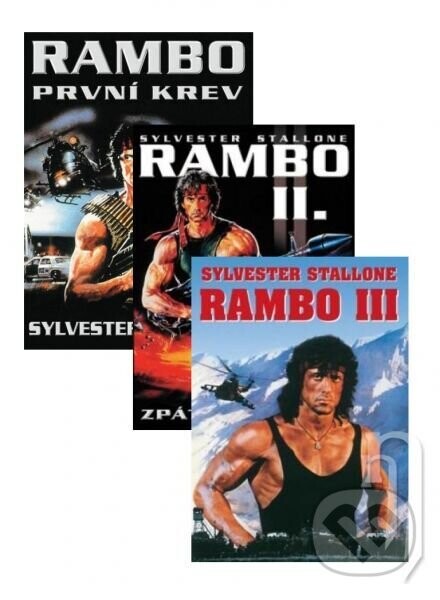 Rambo (3 DVD) - Sylvester Stallone, Ted Kotcheff