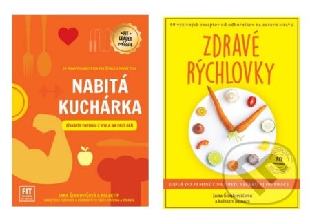 Nabitá kuchárka a Zdravé rýchlovky (Kolekcia titulov)