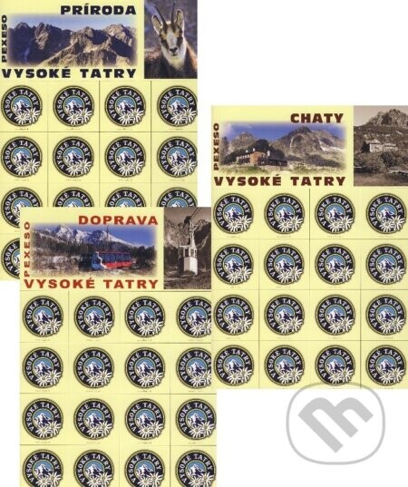 Pexeso Vysoké Tatry (kolekcia) (príroda, doprava, chaty)