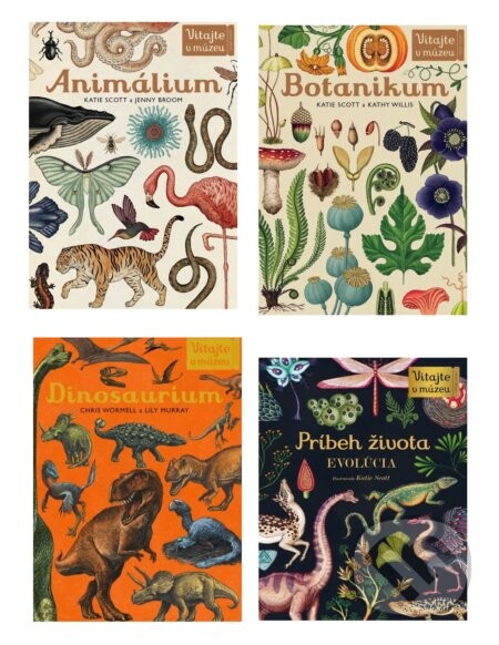 Animálium + Botanikum + Dinosaurium + Príbeh života (kolekcia)