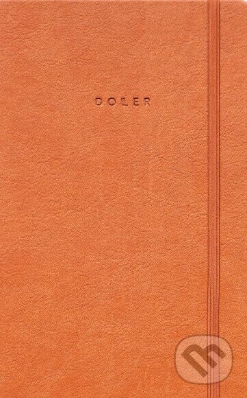 DOLLER Horizontální nedatovaný Diář (hnědý) - Jan Emler