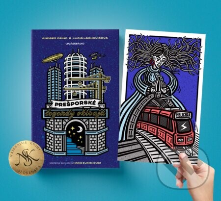 Prešporské legendy ožívajú + signovaný print Biela pani z pivovaru
