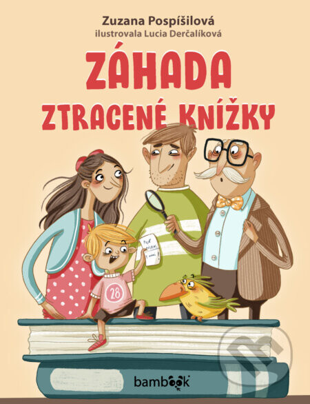 Záhada ztracené knížky - Zuzana Pospíšilová, Lucia Derčalíková