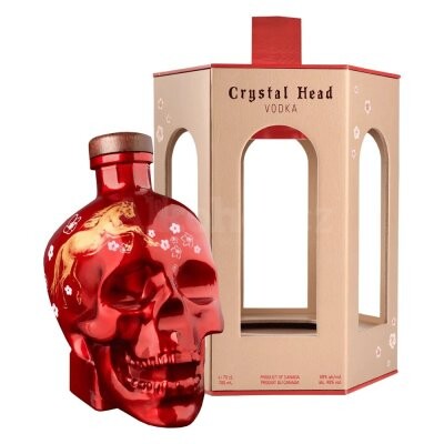 Crystal head Lunar New Year Horse LE 40 % 0,7 l