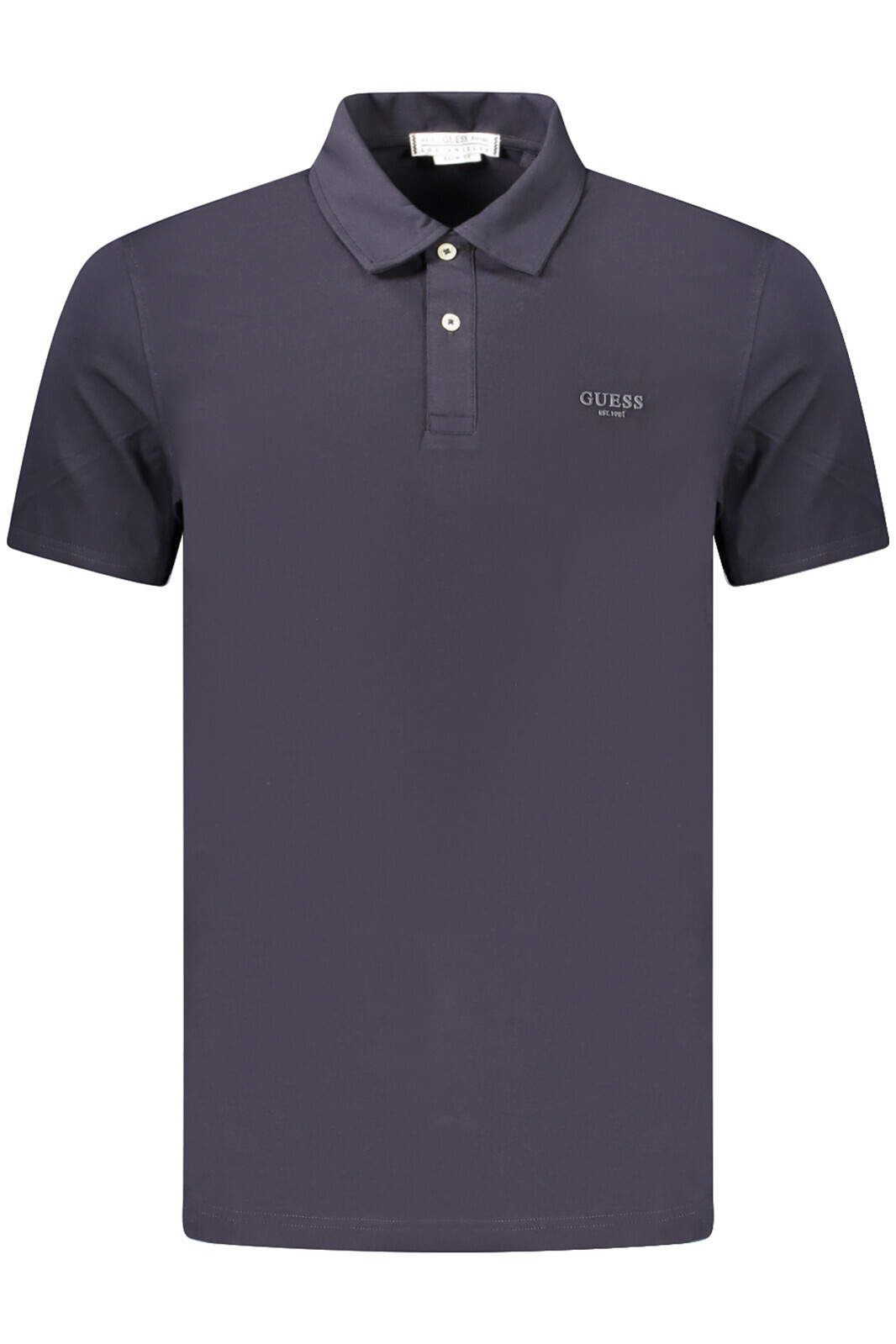 Guess Jeans Pánské Polo Triko s Krátkým Rukávem, Modré