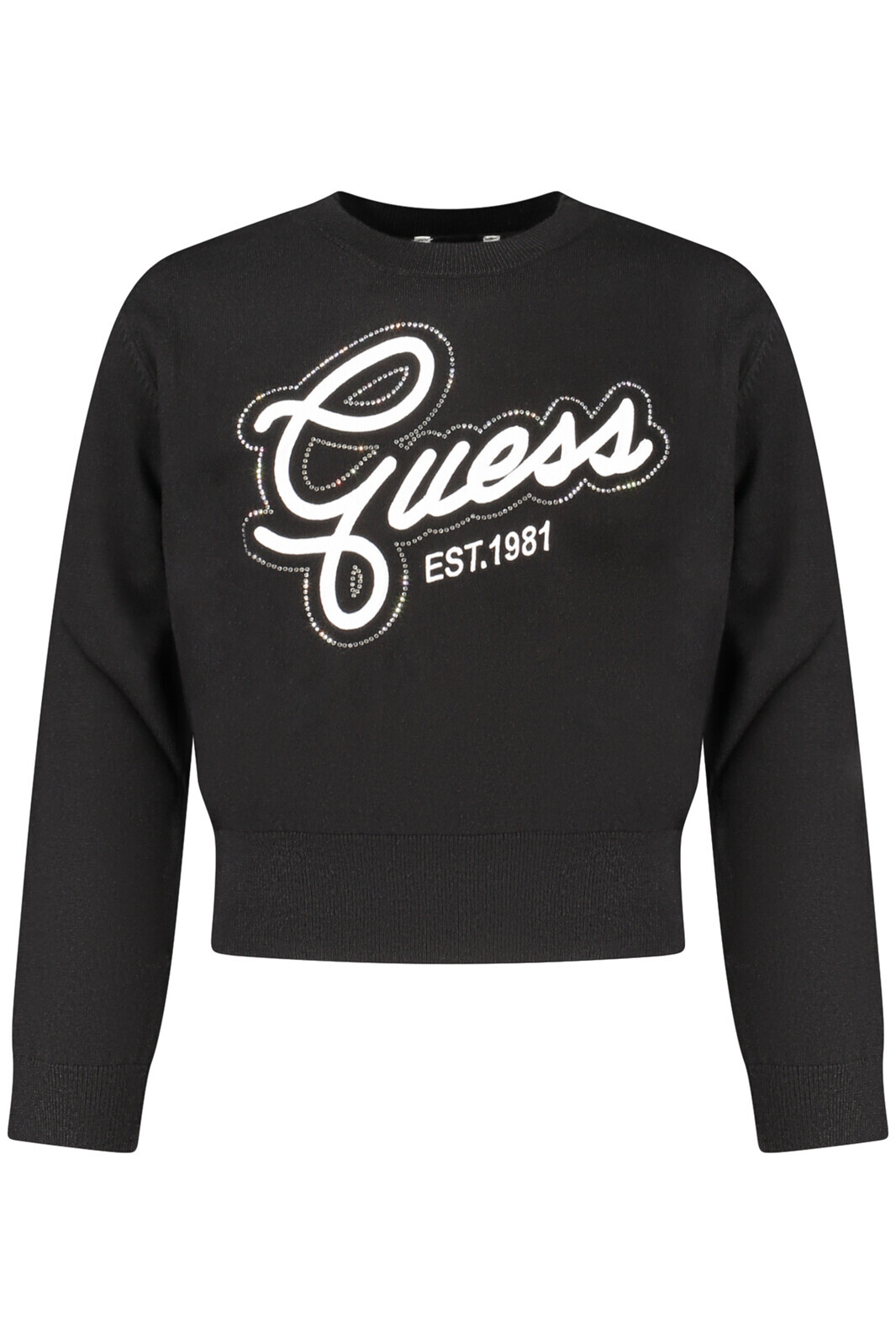 GUESS Jeans černý svetr pro dívky