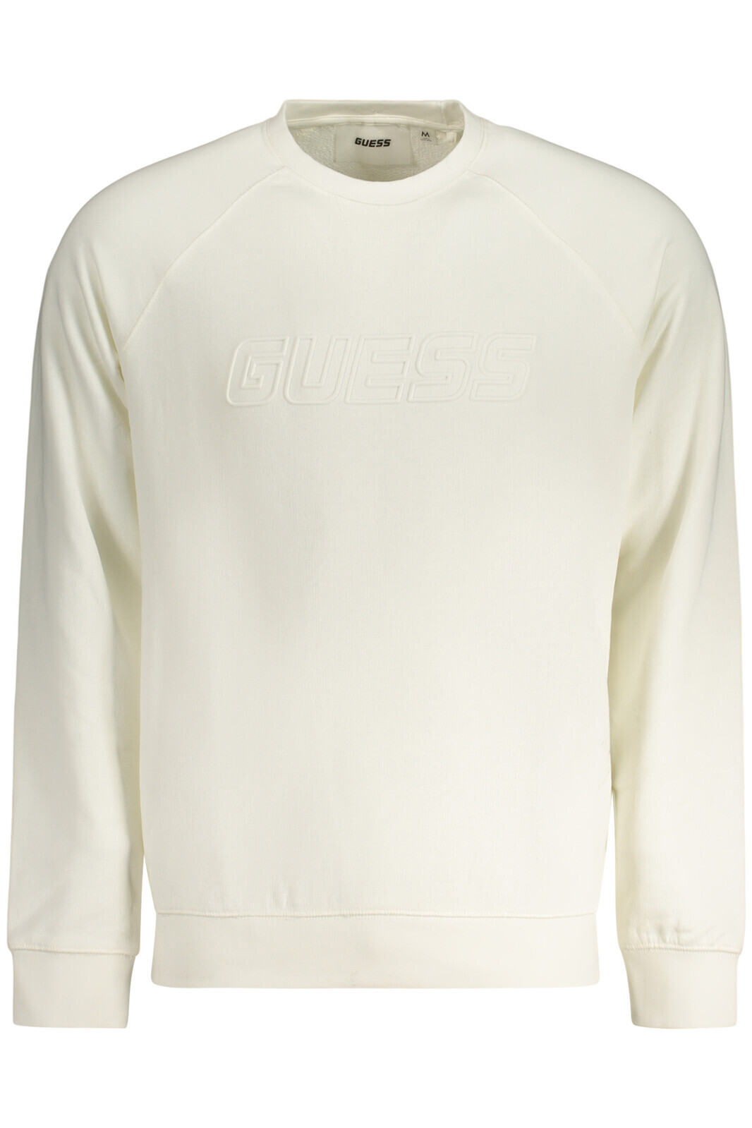 Bílá mikina GUESS JEANS bez kapuce