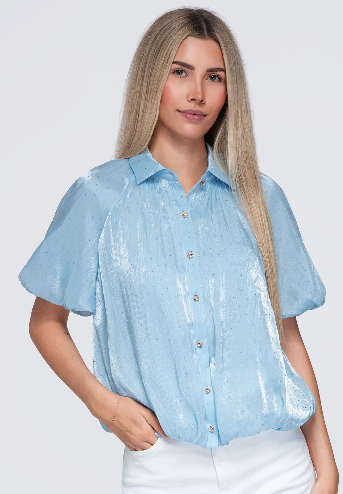 Dámská košile Ombre s krátkými rukávy