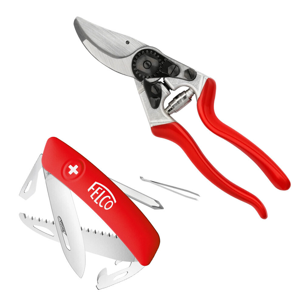 Nůžky FELCO 8 + švýcarský nůž FELCO 503 dárkový set