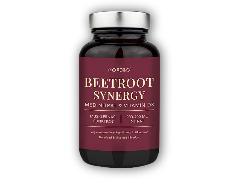 Nordbo Beetroot Synergy 90 kapslí