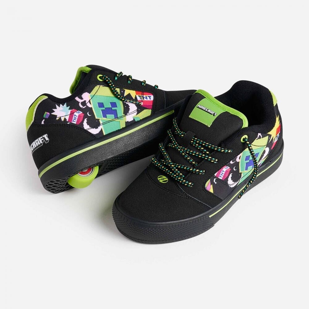 Heelys - Minecraft Pro 25 - Black/Green/Multi - koloboty Velikost boty: 31