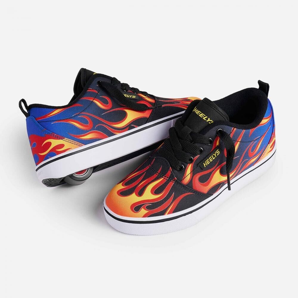 Heelys - Pro 20 Prints - Black/Blue/Red/Yellow - koloboty Velikost boty: 31