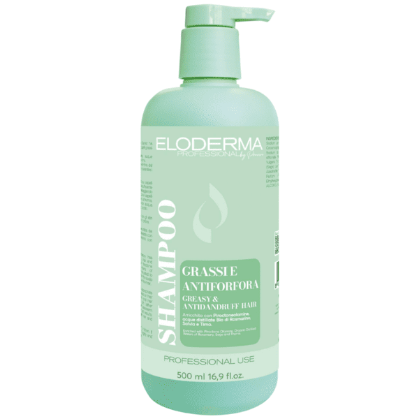 Šampon Eloderma pro mastné vlasy a proti lupům 500 ml