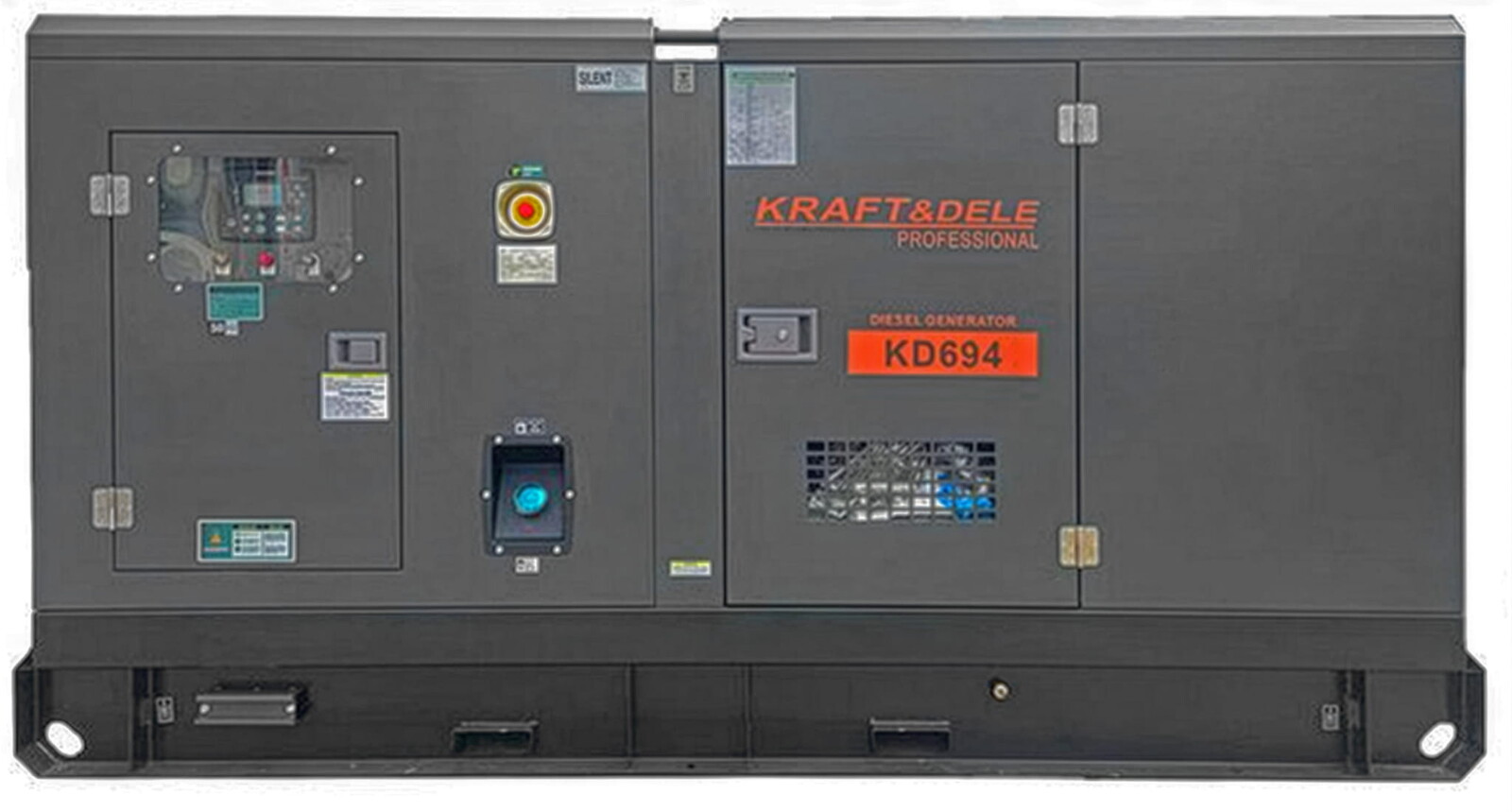 KRAFT&DELE Jednofázový dieselový generátor 87/95 kW KD694