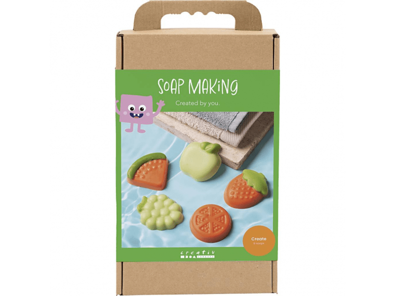 CREATIV COMPANY Kreativní sada výroba mýdla Fruit Green Orange
