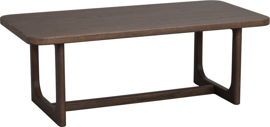 Konferenční stolek s deskou v dubovém dekoru v tmavě přírodní barvě 50x103 cm Driscoll – Rowico