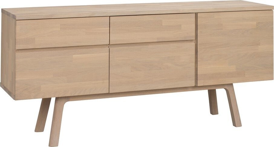 Komoda z dubového dřeva ve světle přírodní barvě 170x77x42 cm Cleardale – Rowico