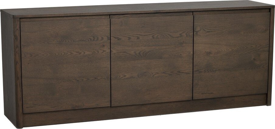 Komoda v dekoru dubu v tmavě přírodní barvě 180x70x40 cm Melstone – Rowico