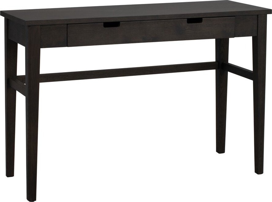 Konzolový stolek s deskou v dubovém dekoru v tmavě přírodní barvě 40x110 cm Garrison – Rowico