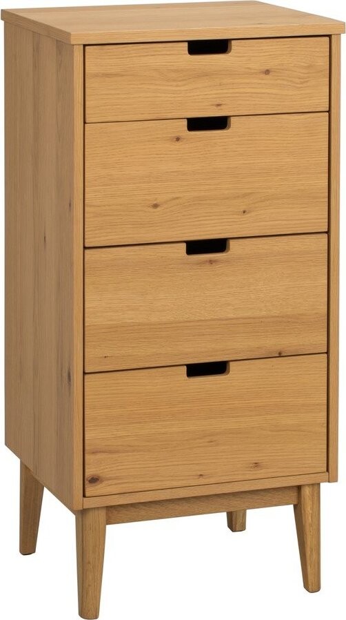 Komoda z dubového dřeva v přírodní barvě 45x92x38 cm Garrison – Rowico