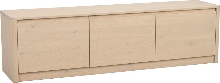 Komoda v dekoru dubu ve světle přírodní barvě 180x50x40 cm Melstone – Rowico