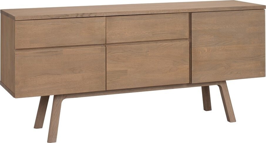 Komoda z dubového dřeva v přírodní barvě 170x77x42 cm Cleardale – Rowico