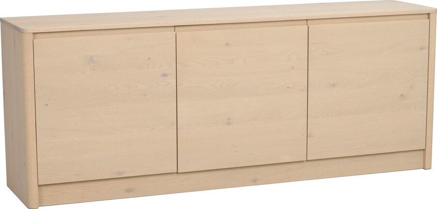 Komoda v dekoru dubu ve světle přírodní barvě 180x70x40 cm Melstone – Rowico